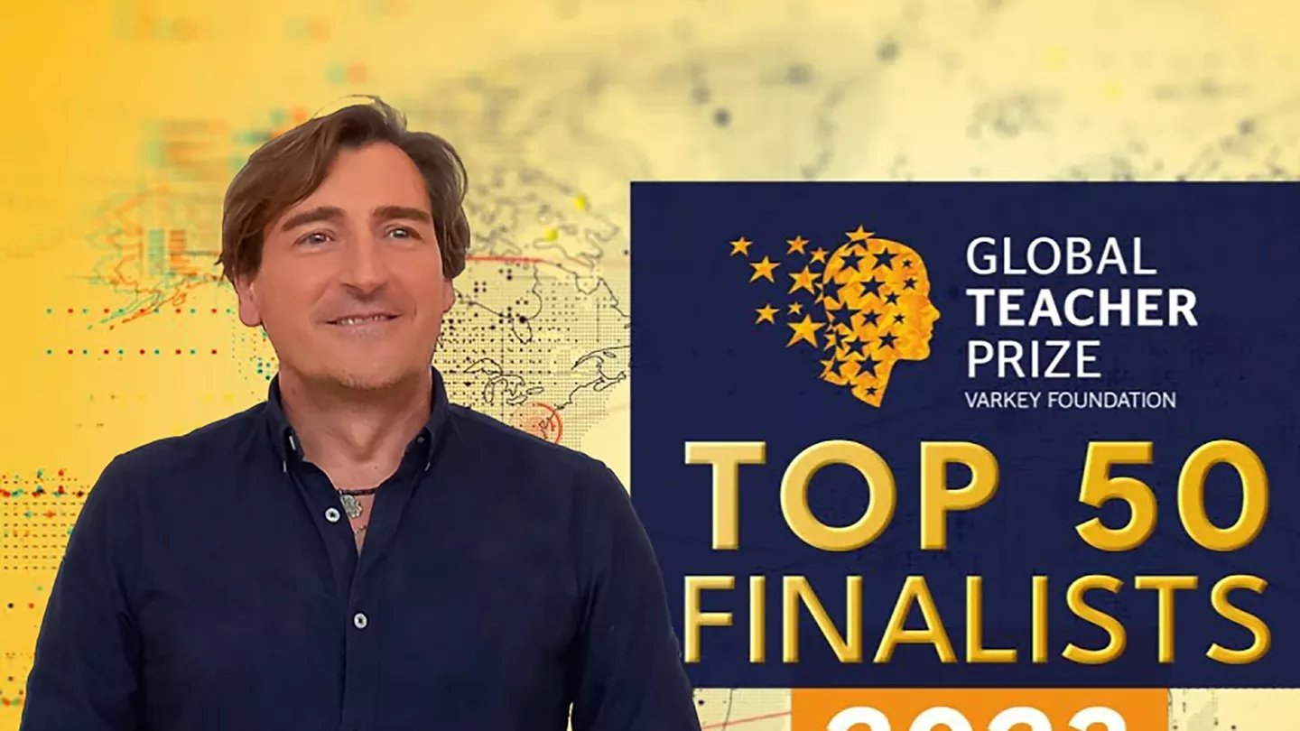 Toni García Arias, finalista del Global Teacher Prize Toni García Arias, finalista del Global Teacher Prize