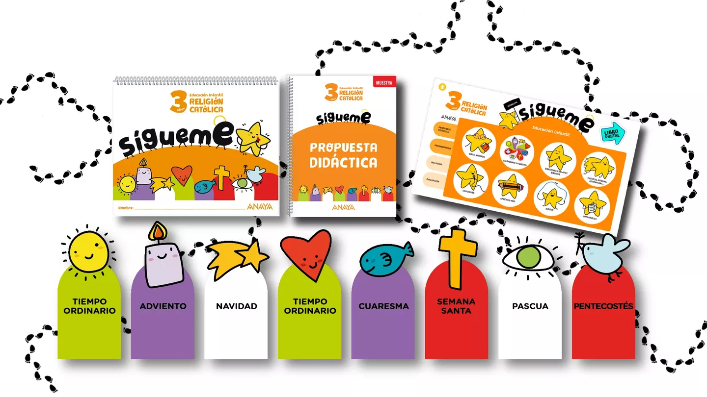 Sígueme, Religión Católica para Infantil Sígueme, Religión Católica para Infantil