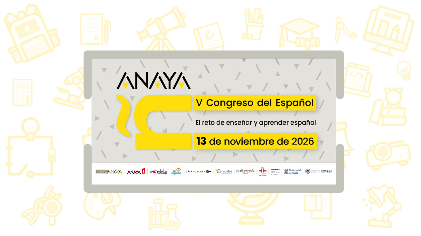 V Congreso Anaya del Espa&ntilde;ol evento HdL