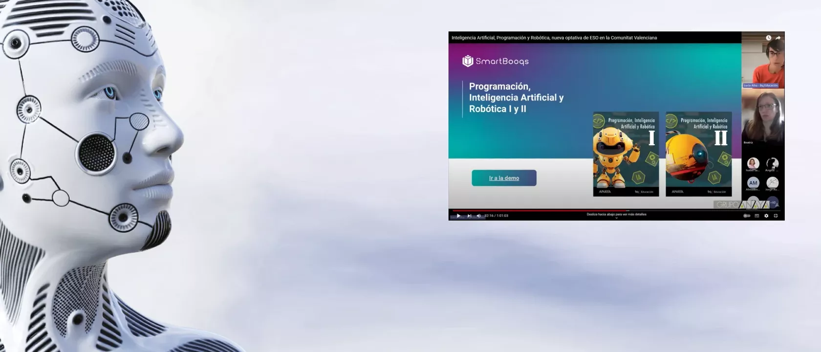 webinar Inteligencia Artificial, Programación y Robótica, nueva optativa ESO Comunitat Valenciana webinar Inteligencia Artificial, Programación y Robótica, nueva optativa ESO Comunitat Valenciana