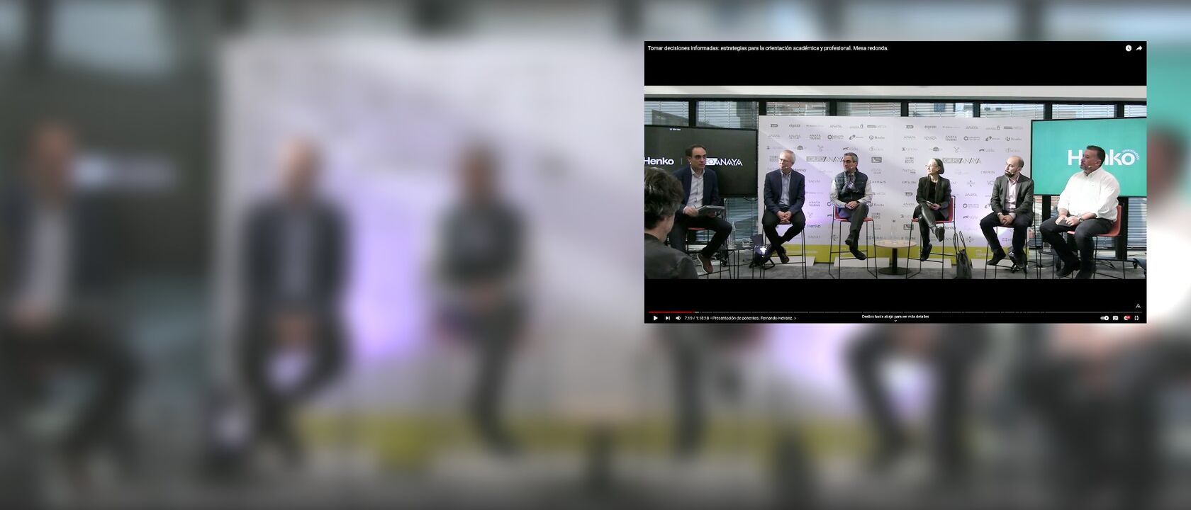 Mesa redonda Orientación Escolar - 12 de marzo 2024