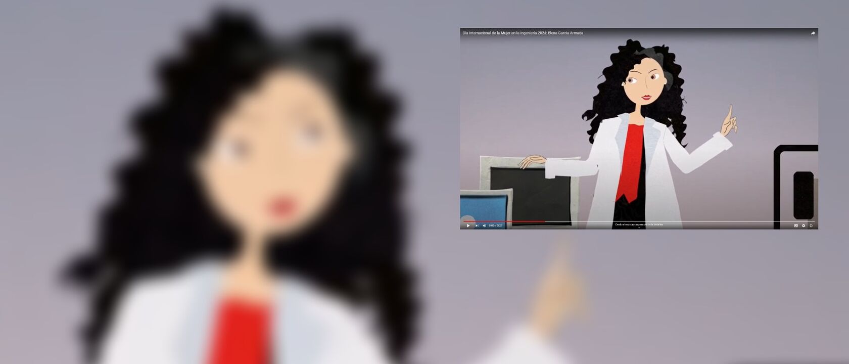 Día Internacional de la Mujer en la Ingeniería_Elena García Armada_videoanimacion Día Internacional de la Mujer en la Ingeniería_Elena García Armada_videoanimacion