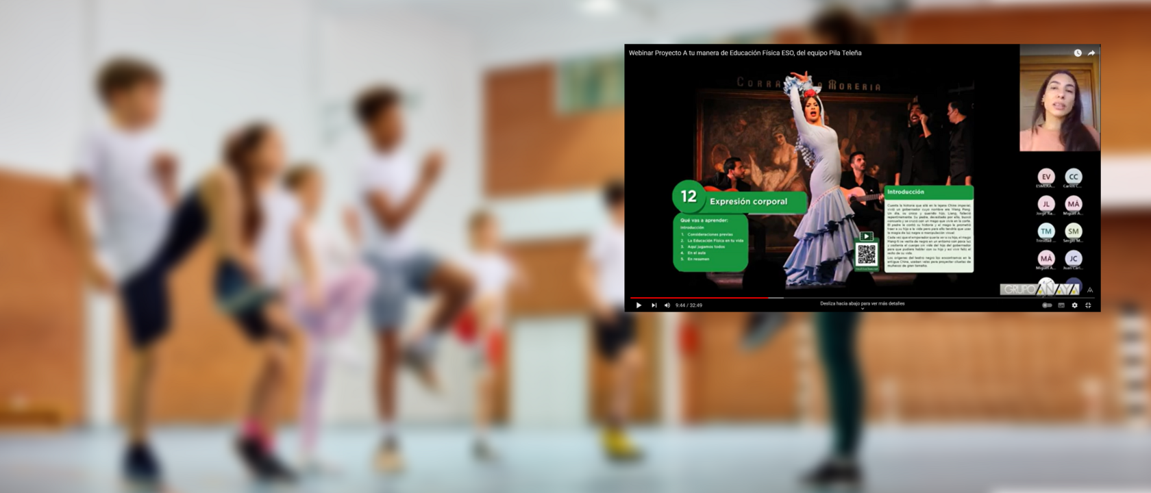 webinar Educación Física Andalucía curso 2024-2025