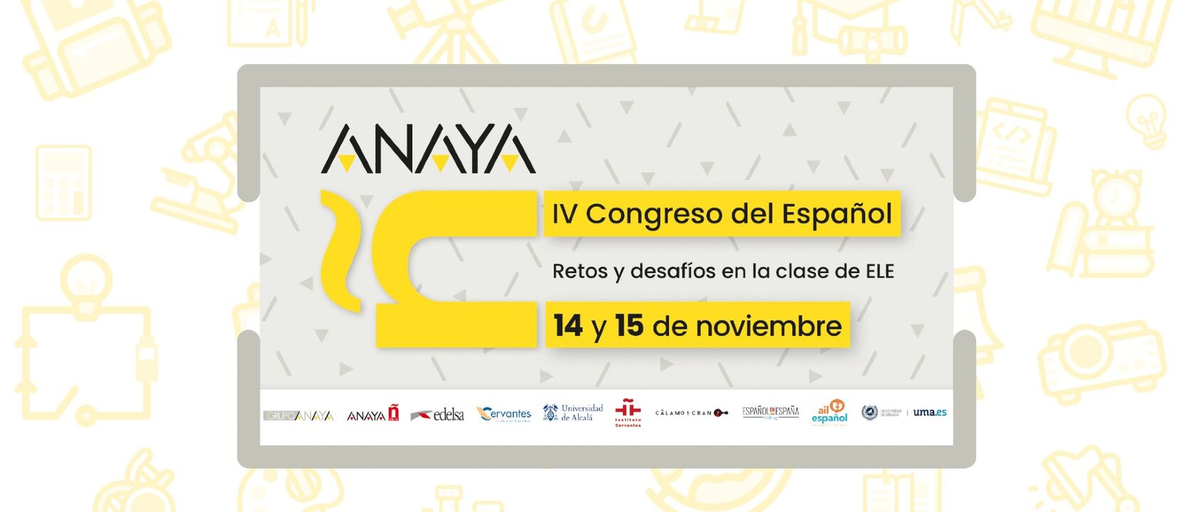 IV Congreso Anaya del Español save the date