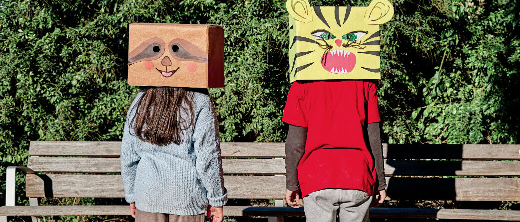 disfraces con materiales reciclados