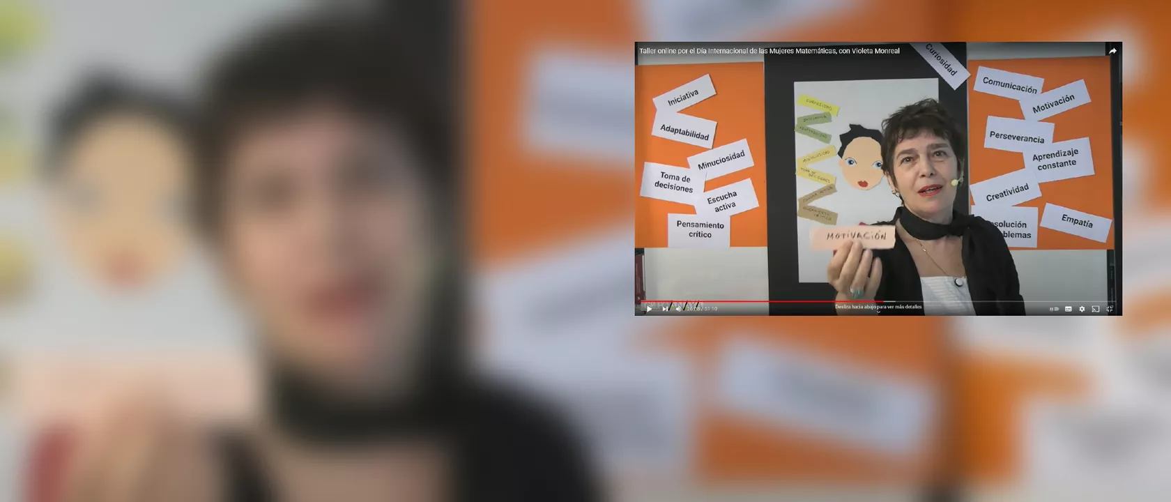 video Taller Mujeres Matem&aacute;ticas en la Historia - Violeta Monreal