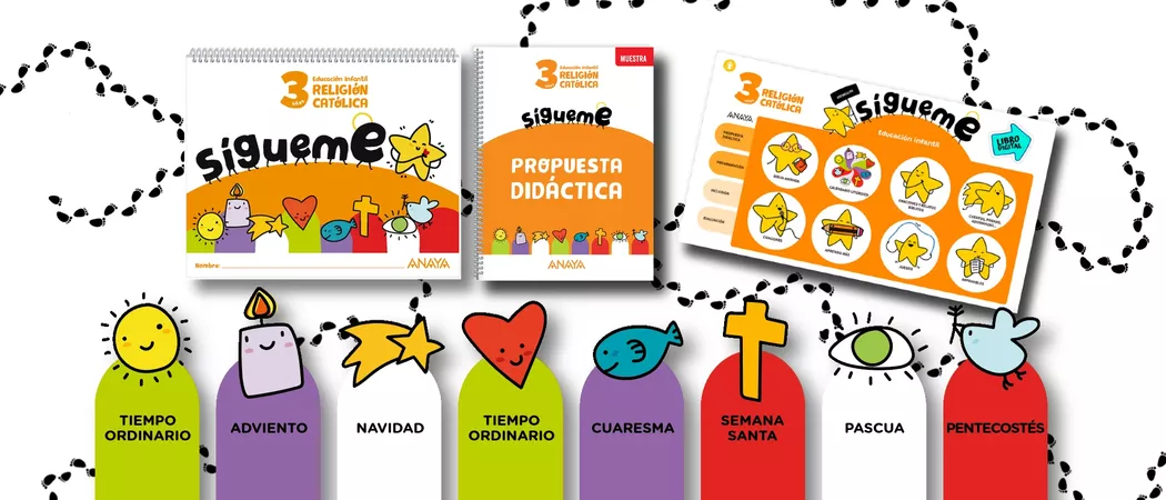 Sígueme, Religión Católica para Infantil Sígueme, Religión Católica para Infantil
